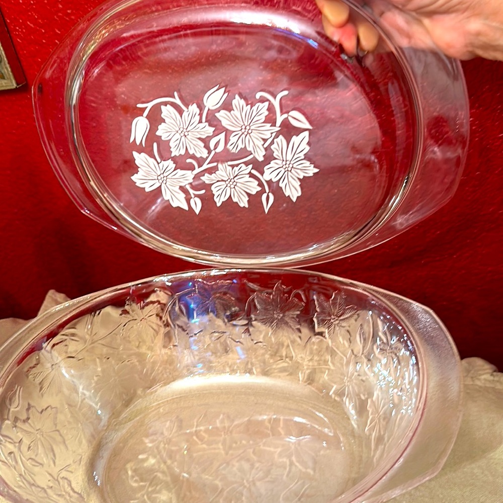 Princess house Fantasia casserole dish